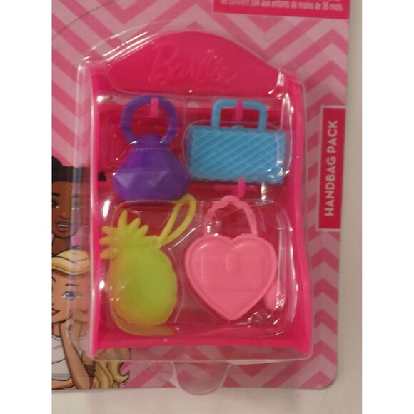 Barbie - Handbag Pack - Shelf with 4 Handbags & Fashion Shoe Pack with Shoe Rack - Picture 4 of 6